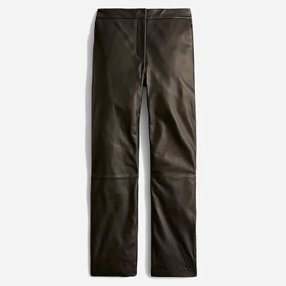 J. Crew Pants - ❤️NWT J. Crew Collection Real Leather Pants | Sz. 10